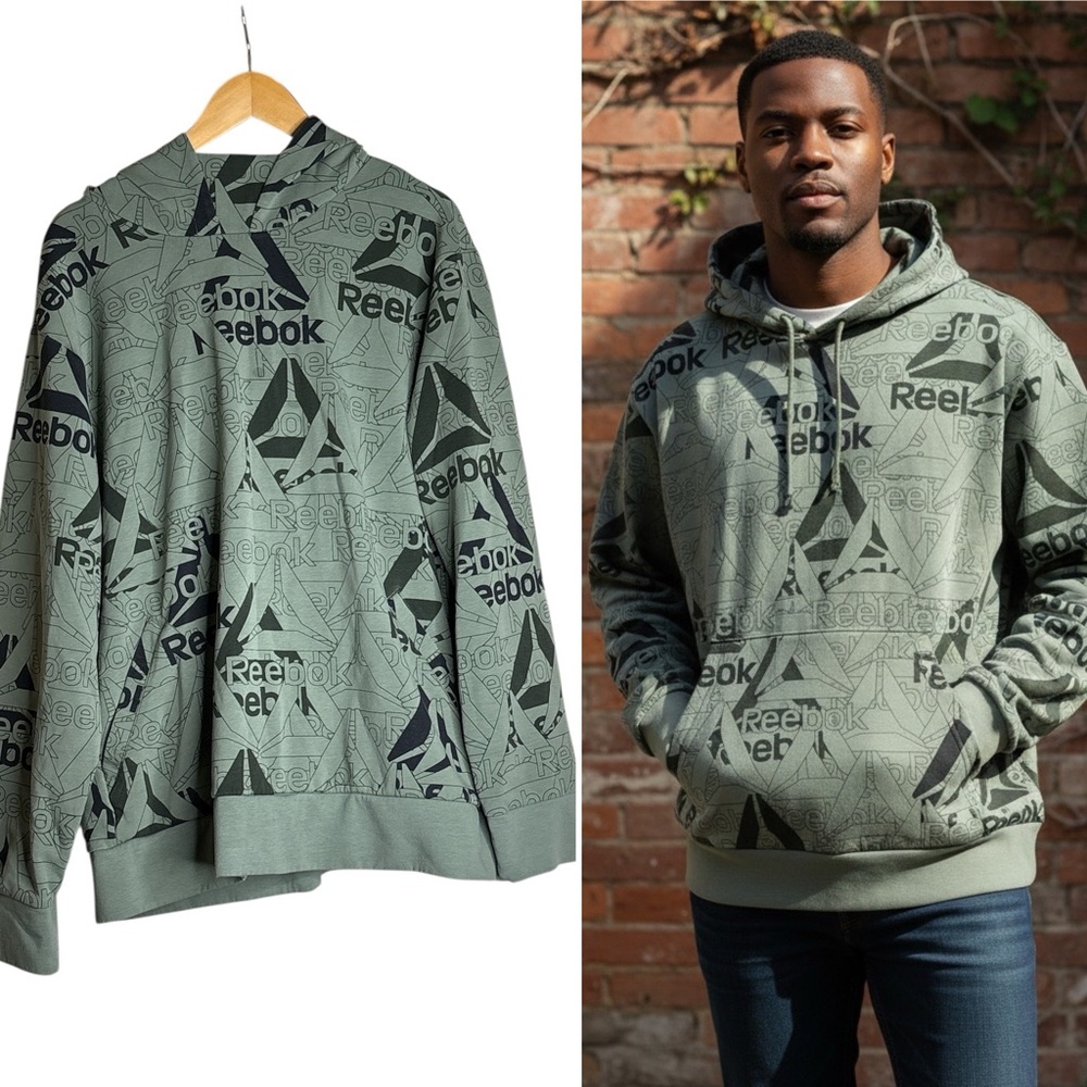Reebok Hoodie green XL
